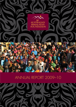 Annual Report 2009 2010 Annual Report 2009-10