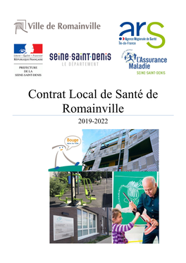 Contrat Local De Santé De Romainville 2019-2022