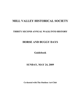 2009 History Walk Guidebook