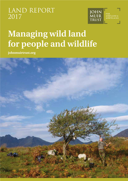 Managing Wild Land for People and Wildlife