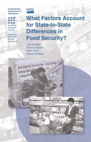 What Factors Account for State-To-State Differences in Food Security?