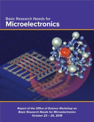 Basic Research Needs for Microelectronics