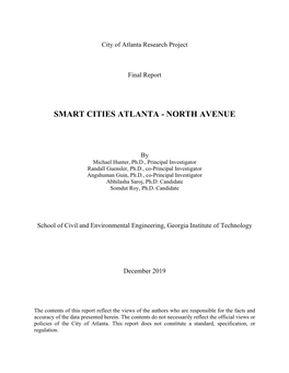 Smart Cities Atlanta - North Avenue