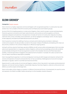 Glenn Grenier*