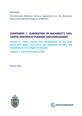 Component 1. Elaboration of Bucharest's Iuds, Capital