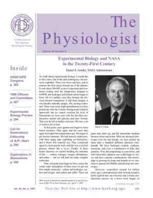 The Physiologist