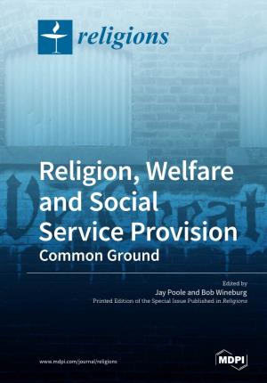 Religion, Welfare and Social Service Provision Common Ground