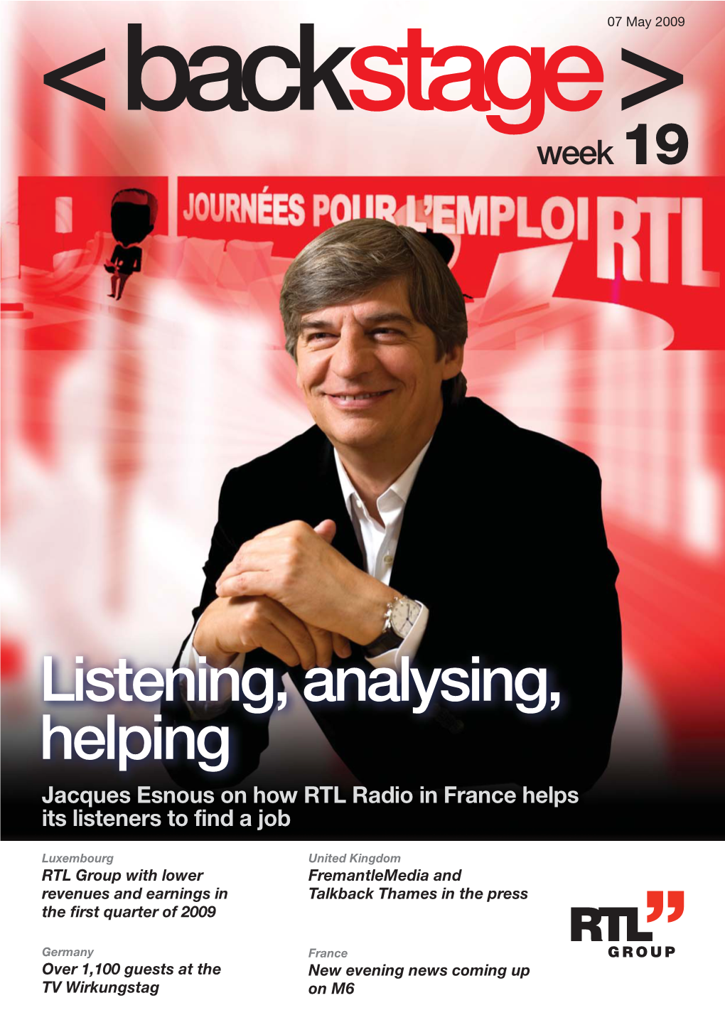 Listening, Analysing, Helping Jacques Esnous on How RTL Radio in France Helps Its Listeners to Find a Job