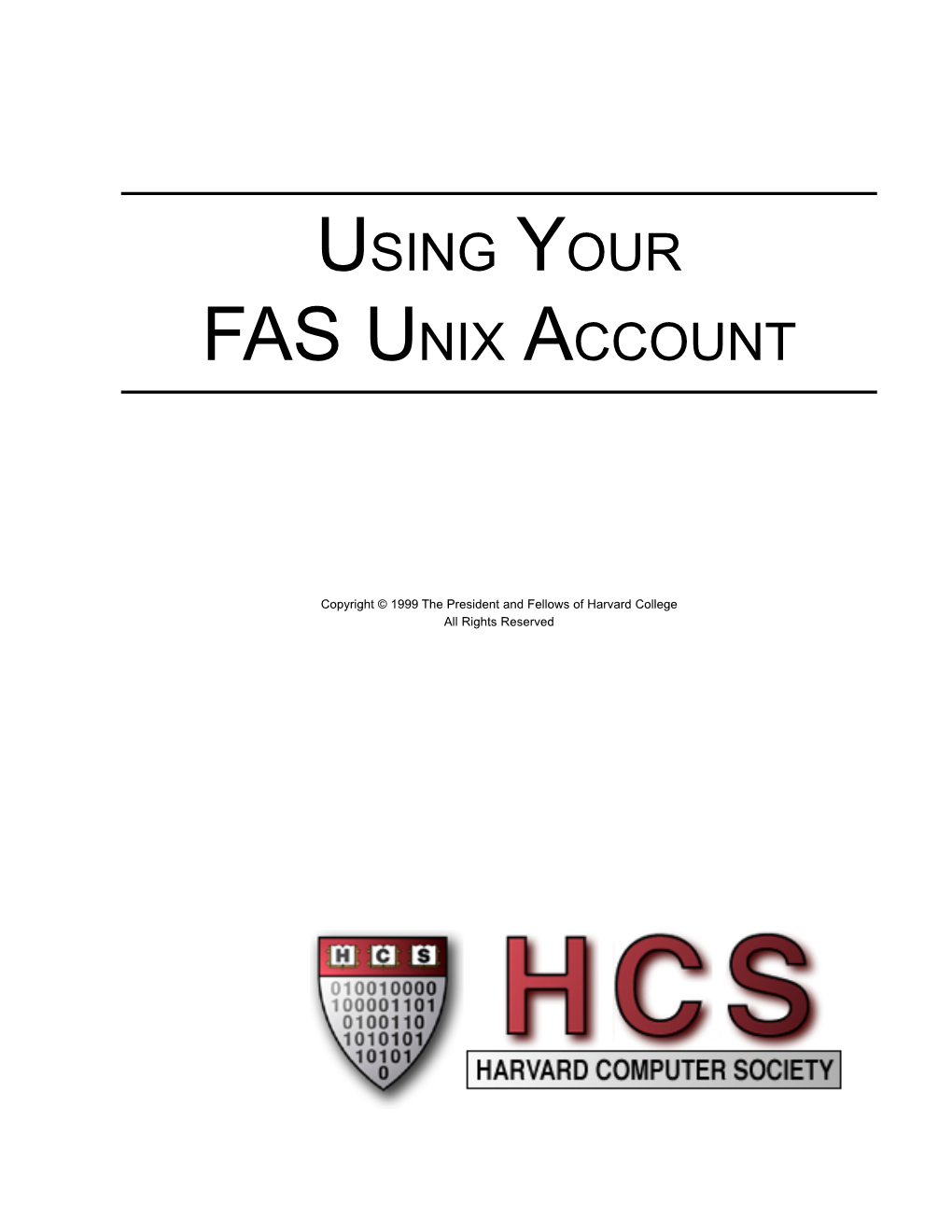 Unix Account