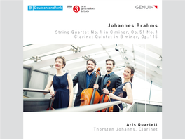 Johannes Brahms String Quartet No