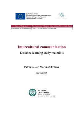 Intercultural Communication