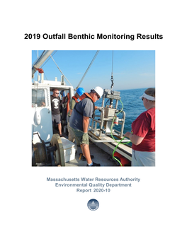 2019 Outfall Benthic Monitoring Results