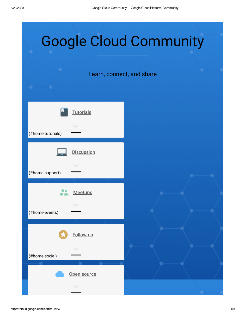 Google Cloud Community | Google Cloud Platform Community