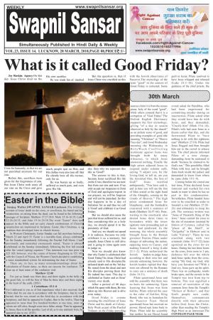 What Is It Called Good Friday? Joy Ruskin: Agency.On This His Own Sacrifice