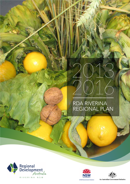 RDA Riverina Regional Plan 2013 - 2016