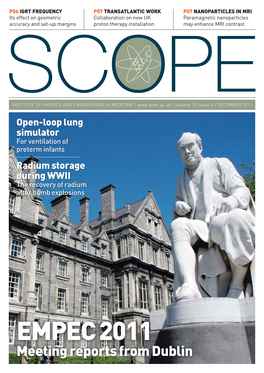 EMPEC 2011 Meeting Reports from Dublin  **%()