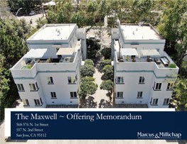 The Maxwell ~ Offering Memorandum 568-576 N