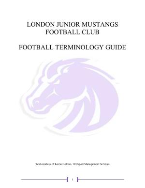 London Junior Mustangs Football Club Football