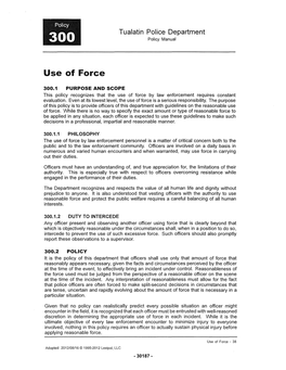 Use of Force