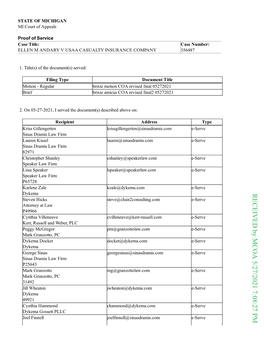 Amicus Curiae Brief in Support of Plaintiffs' Claims