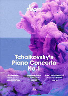 Tchaikovsky's Piano Concerto No.1