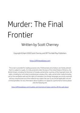 Murder: the Final