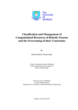 Classification and Management of Computational Resources Of
