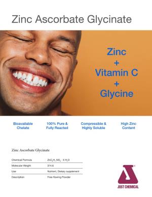Zinc Ascorbate Glycinate