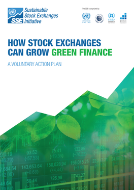 How Stock Exchanges Can Grow Green Finance a Voluntary Action Plan