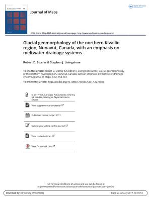 Glacial Geomorphology of the Northern Kivalliq Region, Nunavut, Canada, with an Emphasis on Meltwater Drainage Systems