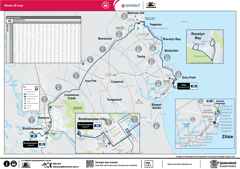 To View the Young's Bus Airport Route and Timetable.(PDF, 819KB)