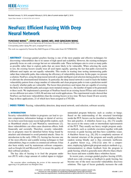 Neufuzz: Efficient Fuzzing with Deep Neural Network