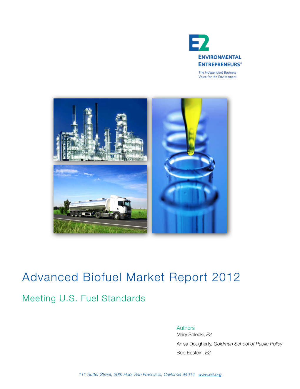 Advanced Biofuel Market Report 2012