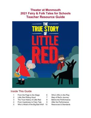 2021 the True Story of Little Red Resource Guide