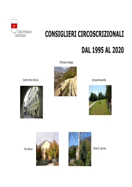 Consiglieri Circoscrizionali Dal 1995 Al 2020