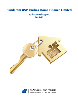 Sundaram BNP Paribas Home Finance Limited 13Th Annual Report 2011-12 Board of Directors S