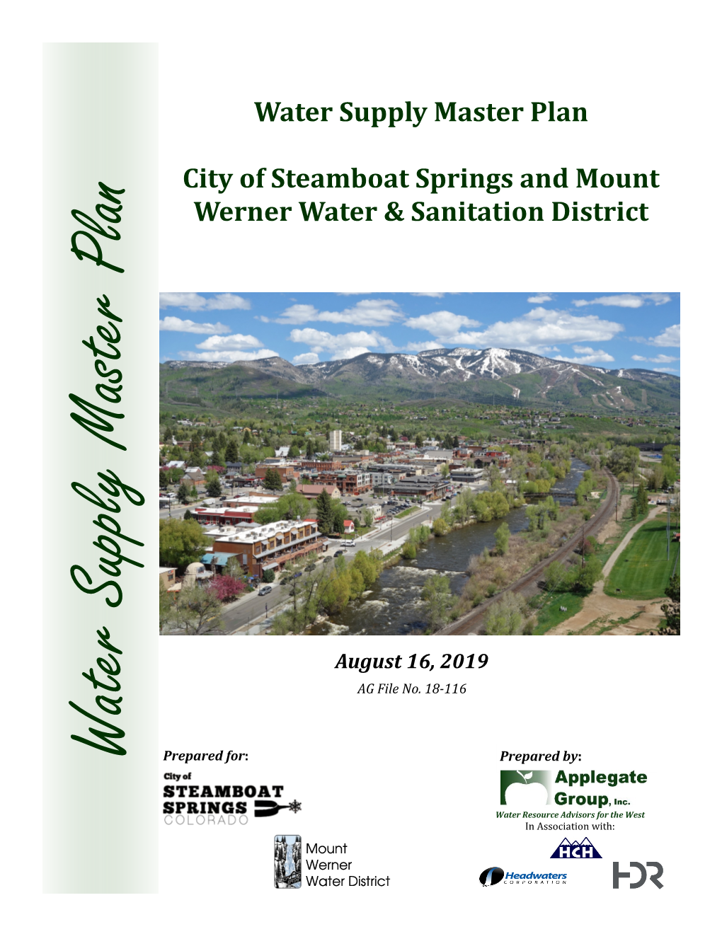 2019 Water Supply Master Plan