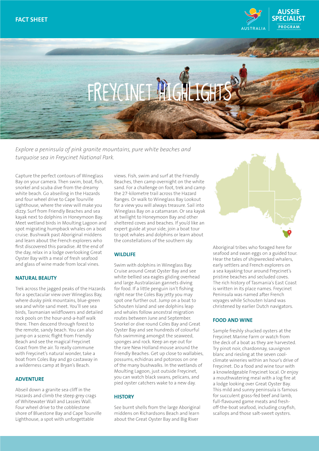 Freycinet Highlights