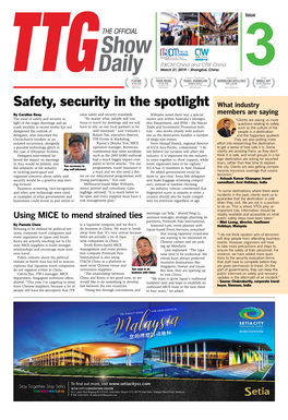 Safety, Security in the Spotlight What Industry