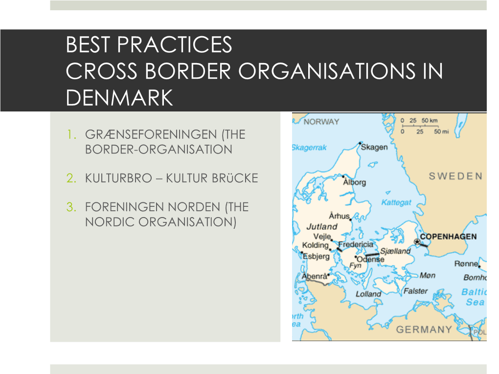 Best Practices Cross Border Relations In