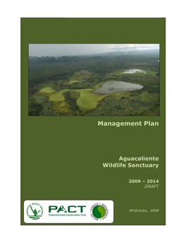 Table 1: Protected Area Management Categories in Belize
