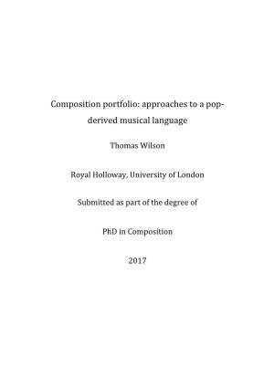 Tom Wilson Phd Commentary