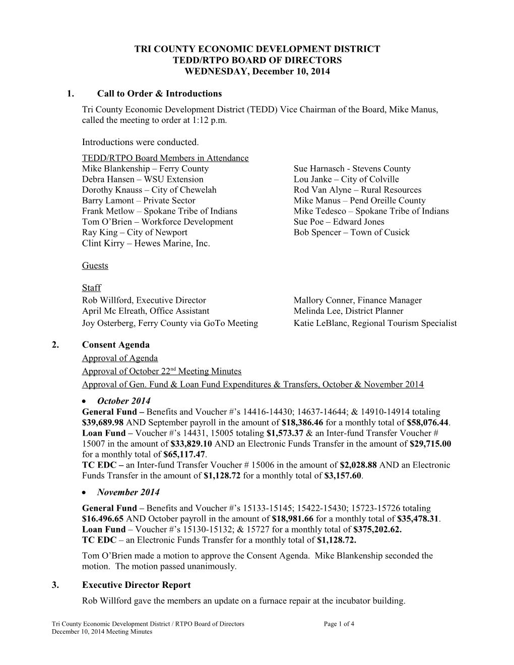 Tri County Economic Development District s1