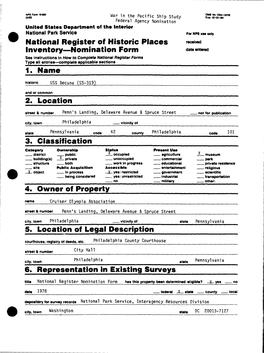 National Register of Historic Places Inventory—Nomination Form