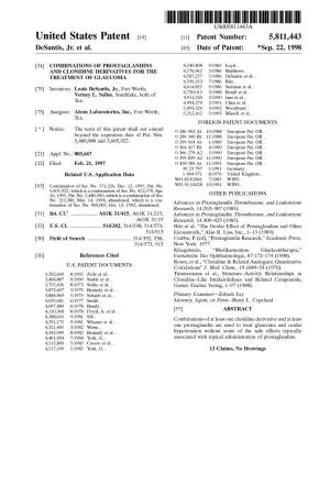 United States Patent (19) 11 Patent Number: 5,811,443 Desantis, Jr
