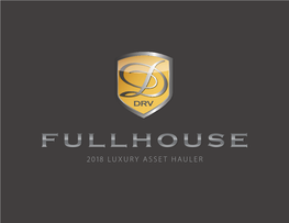 2018 DRV Full House Brochure