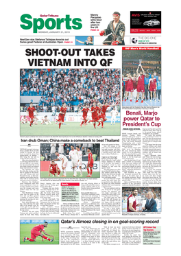 Shoot-Out Takes Vietnam Into Qf