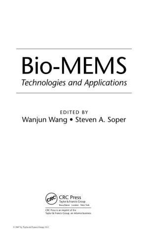 Bio-MEMS Technologies and Applications
