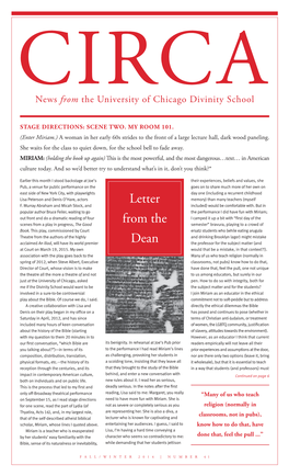 Letter from the Dean