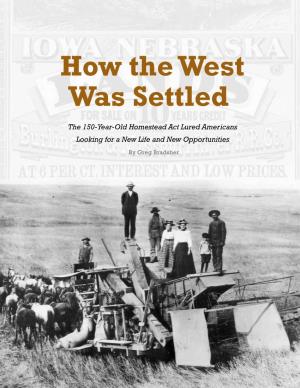 The Homestead Act, Low Wages and Deplorable Working Conditions